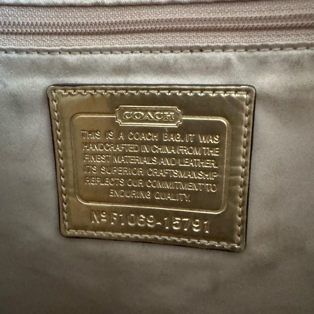Coach Poppy Leather Tote - Picture 4 of 13
